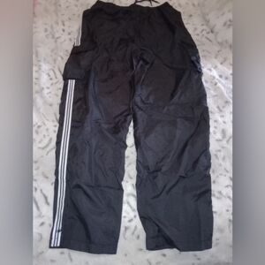 Black Nylon Wind Pants Green Bay Packers Football Official NFL Product